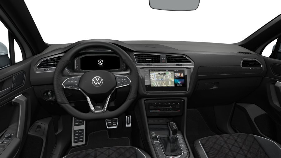 Volkswagen Tiguan Allspace, Allspace R-Line 2,0 TDI 142 kW 4M 7DSG, barva bílá