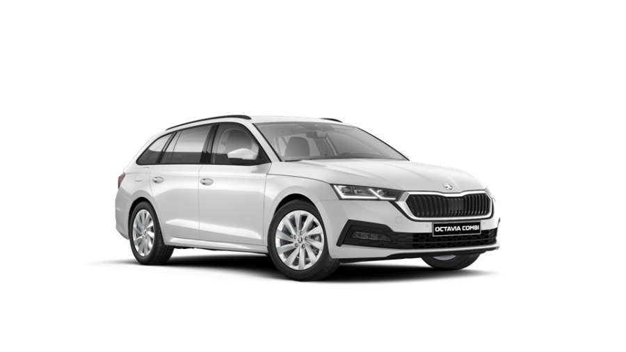 Škoda Octavia, 1,0 TSI 81 kW 6-stup. mech., barva bílá