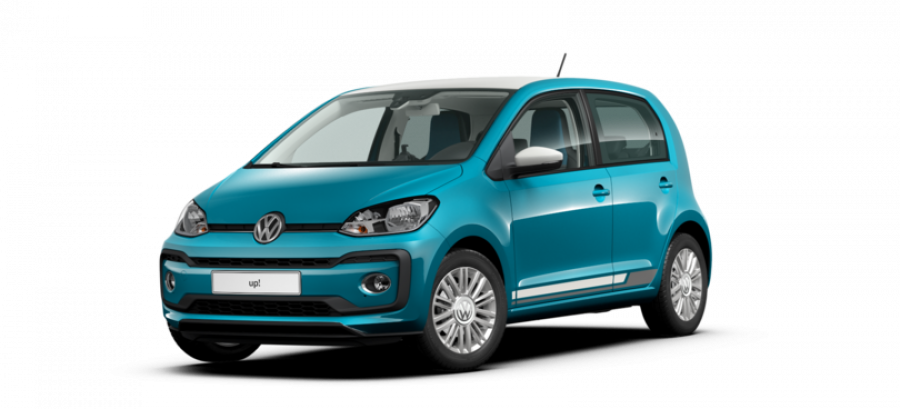 Volkswagen Up!, Maraton Ed. 1,0 TSI BMT OPF 5G, barva modrá