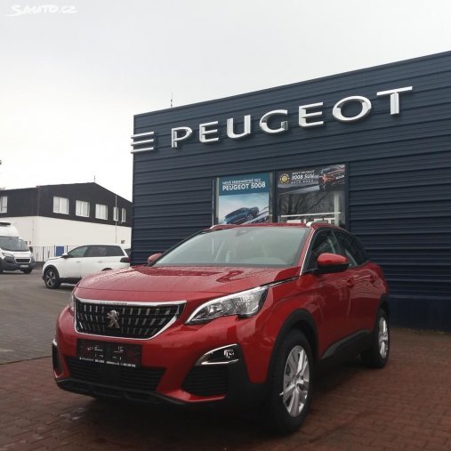 Peugeot 3008, ACTIVE 1.2 PureTech 130k, barva červená