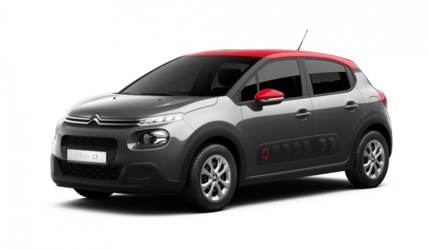 Citroën C3, 1.2 PureTech 83, barva šedá