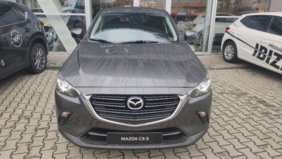 Mazda CX-3, 2.0 G121, barva šedá