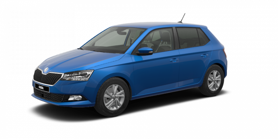 Škoda Fabia, 1,0 TSI 81 kW 6-stup. mech., barva modrá