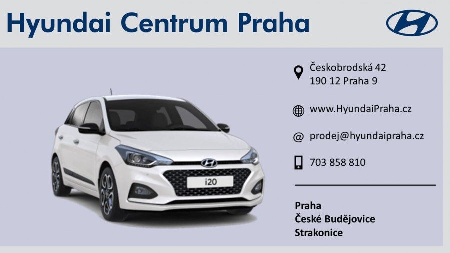 Hyundai i20, 1,25i 55 kW (95 NAT) 5 st. man, barva bílá