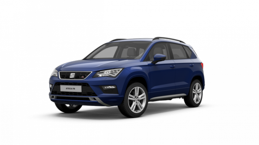 Seat Ateca, FR 1,5 TSI 150k 6M, barva modrá