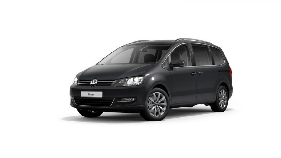 Volkswagen Sharan, 2.0 TDI 4MOT 7DSG, barva šedá