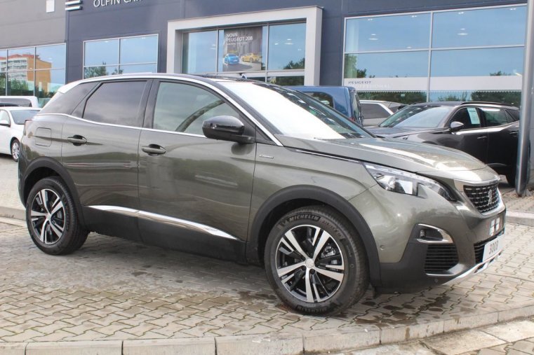 Peugeot 3008, GT LINE 1.6 133kW AT8, barva šedá