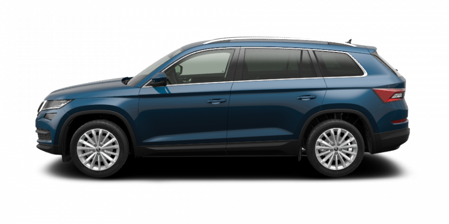 Škoda Kodiaq, 2,0 TDI 110 kW 7-stup. automat. 4x4, barva modrá