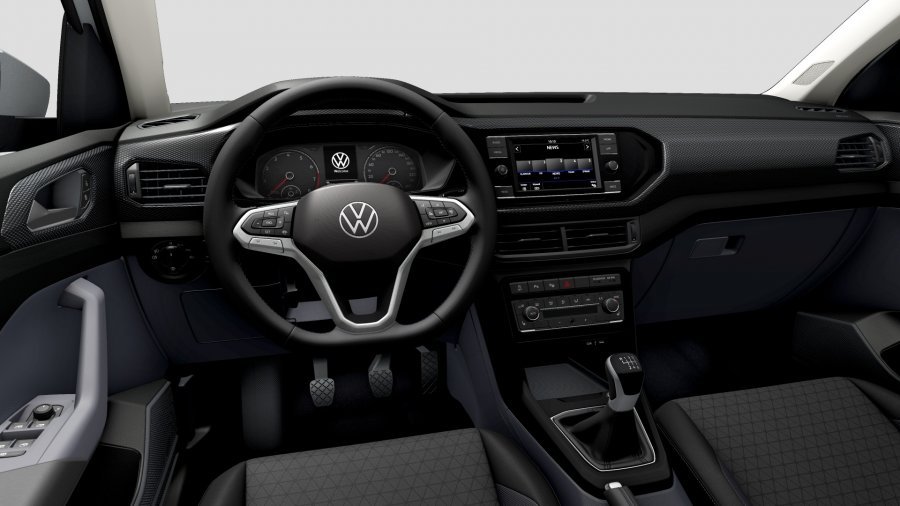 Volkswagen T-Cross, T-Cross Life 1,0 TSI 81 kW 6G, barva stříbrná