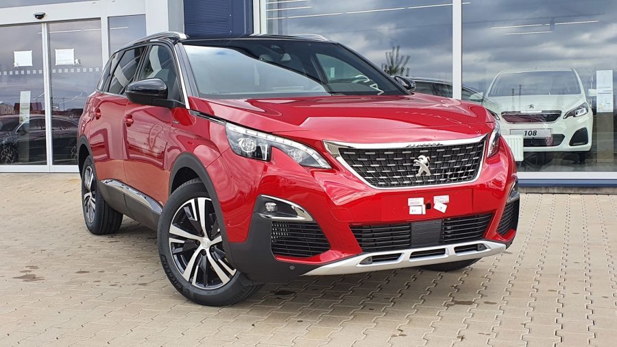 Peugeot 5008, GT LINE 1.6 PureTech 180 EAT8, barva červená