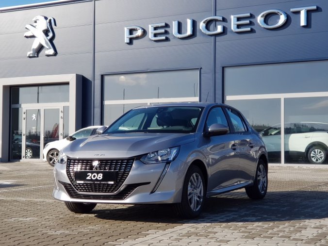 Peugeot 208, ACTIVE 1.2 PureTech 100 S&S MAN6, barva šedá