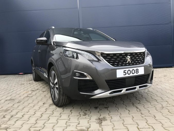 Peugeot 5008, GT 2.0 BlueHDi 180 S&S EAT8, barva šedá