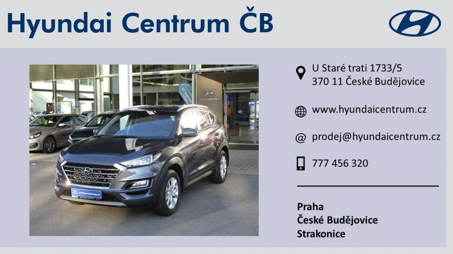 Hyundai Tucson, 1,6 CRDi 100 kW (diesel) 6 st. man, barva šedá