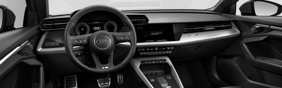 Audi A3, A3 Spb S line 35 TFSI CoD 110kW, barva šedá