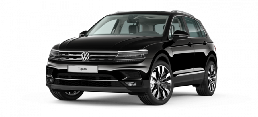 Volkswagen Tiguan, HL R-Line 2,0 TSI 4M 7DSG OPF, barva černá