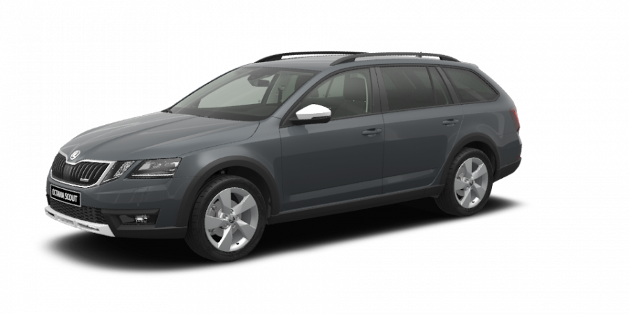 Škoda Octavia, 2,0 TDI 135 kW 7-stup. automat. 4x4, barva šedá