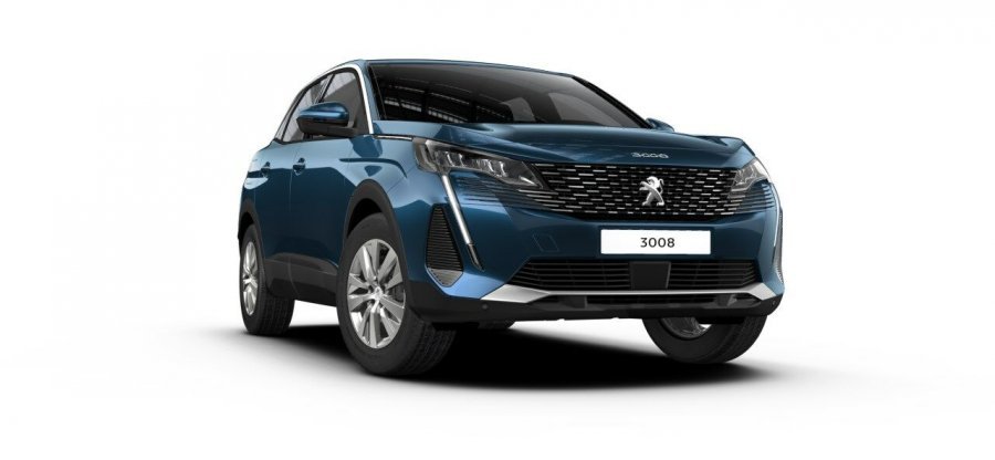 Peugeot 3008, ACTIVE PACK 1.2 PureTech 130 EAT8 - 2850, barva modrá