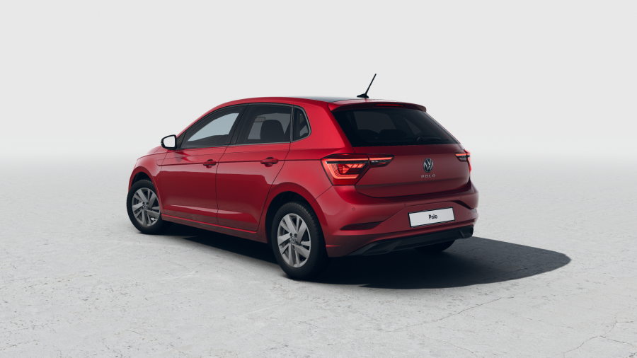 Volkswagen Polo, Polo Style 1,0 TSI 5G, barva červená