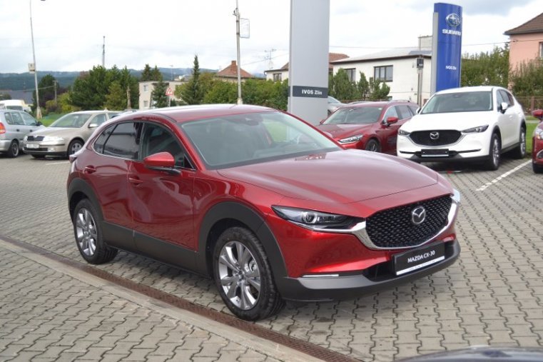 Mazda CX-30, 2,0 122k, barva červená