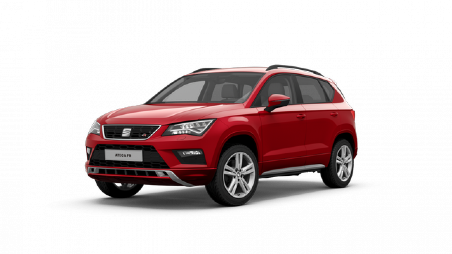 Seat Ateca, FR 1.5 TSI 150k DSG, barva červená