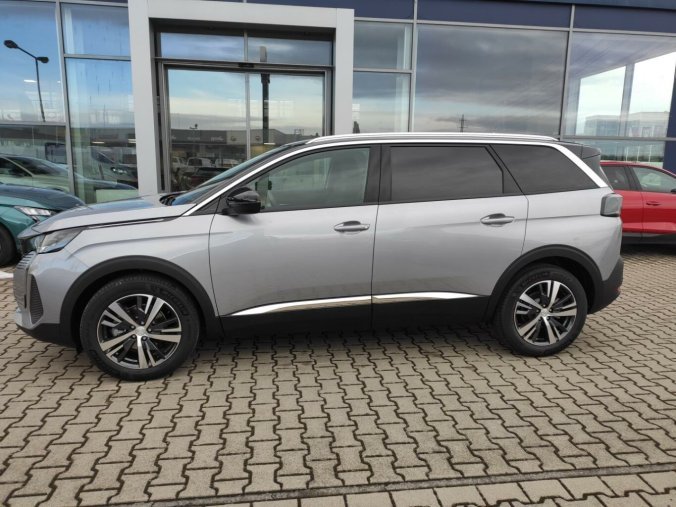 Peugeot 5008, Peugeot 5008 ALLURE PACK 1.5HDI AUT8 7 MÍST, barva stříbrná