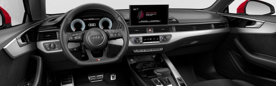 Audi A5, Nové A5 Coupé S line 40 TFSI 150 kW CoD, barva červená