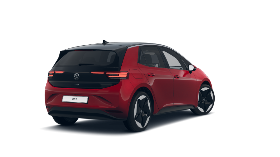 Volkswagen ID.3, ID.3 Pro S (4-místné)150 kW,77 kWh(2023), barva červená