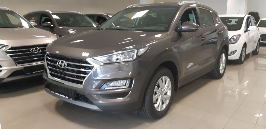 Hyundai Tucson, 1,6 T-GDi 130 kW (95 NAT) 6 st. man, barva šedá