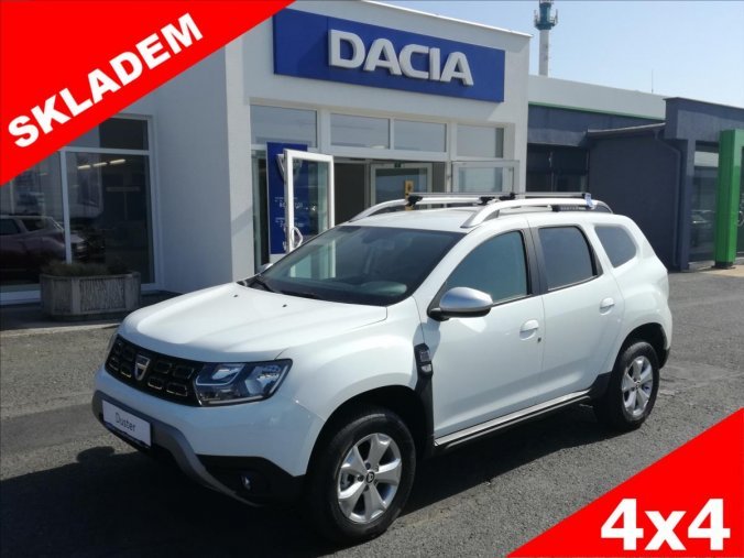 Dacia Duster, Comfort Blue dCi  115 4X4 N1, barva bílá