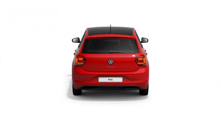 Volkswagen Polo, Polo Highline 1,0 TSI 7DSG, barva červená