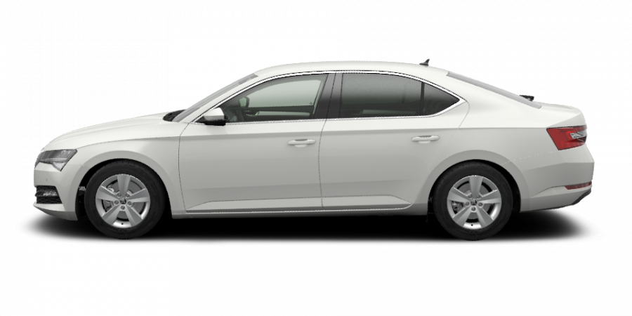 Škoda Superb, 2,0 TDI 110 kW 6-stup. mech., barva bílá