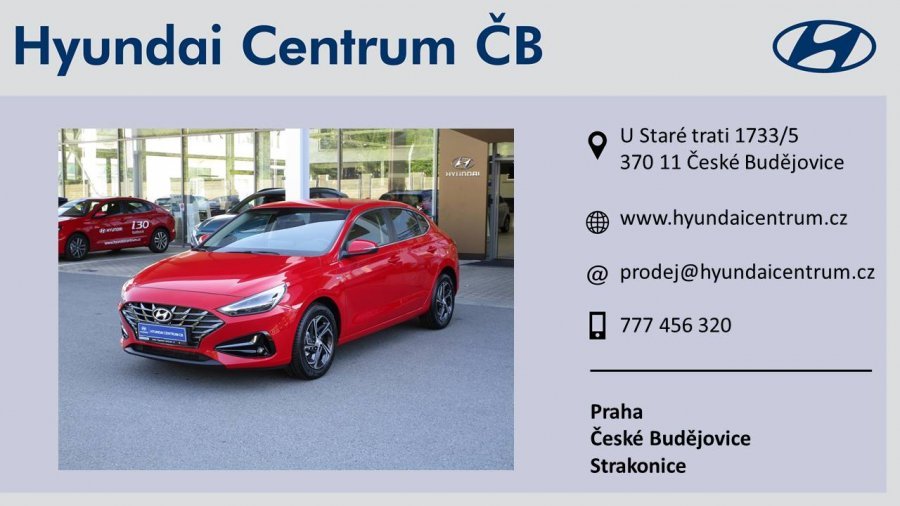 Hyundai i30, 1,5 T-GDI Mild hybrid 117 kW (95 NAT mild hybrid) 6 st. iMT, barva červená