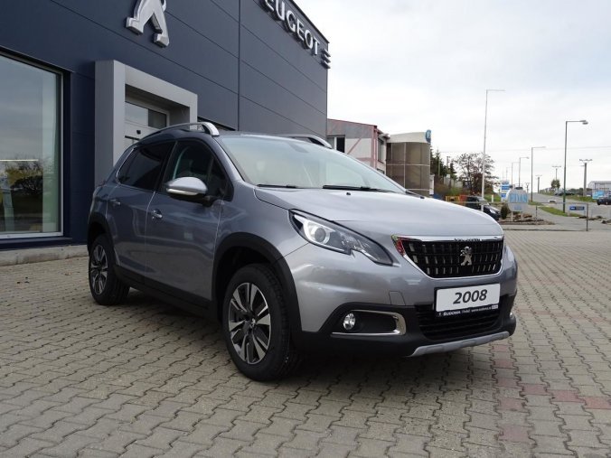 Peugeot 2008, ALLURE 1.2 PureTech 82 S&S MAN, barva šedá