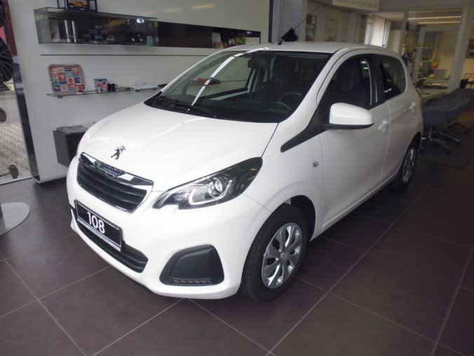 Peugeot 108, ACTIVE 1.0 72k MAN5, barva bílá