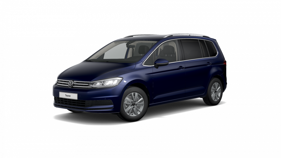 Volkswagen Touran, Touran ME 1,5 TSI EVO 7DSG, barva modrá