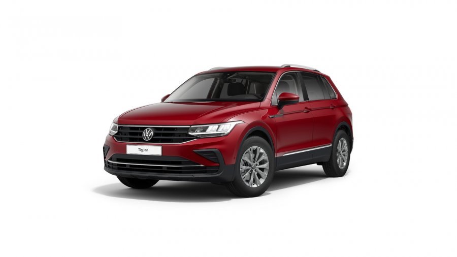 Volkswagen Tiguan, Tiguan Life 1,5 TSI 110 kW EVO 7DSG, barva červená