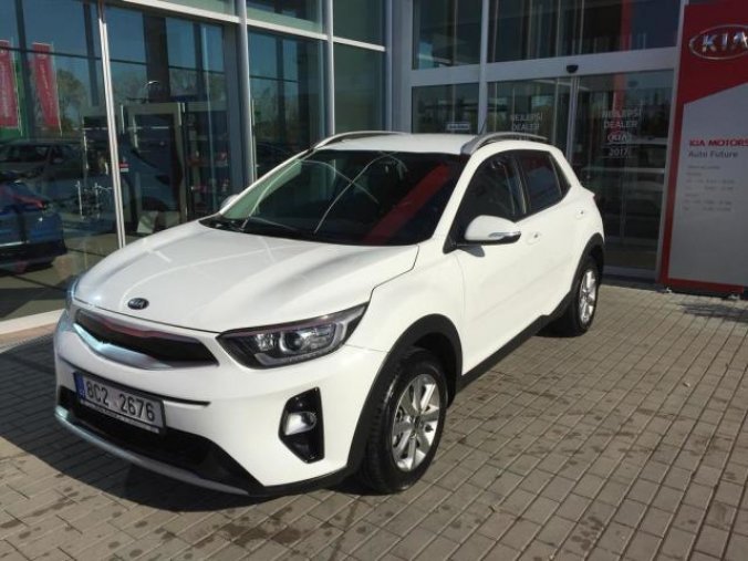 Kia Stonic, 1,25 CVVT Exclusive, NAVI, barva bílá