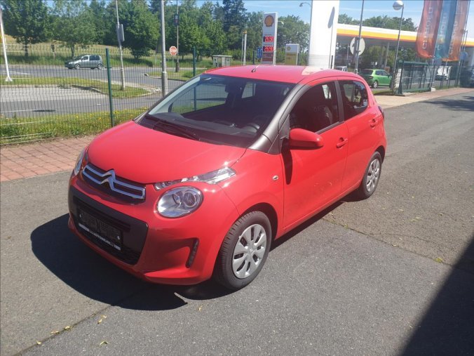 Citroën C1, 1,0 VTi 72 S&S MAN  FEEL, barva červená