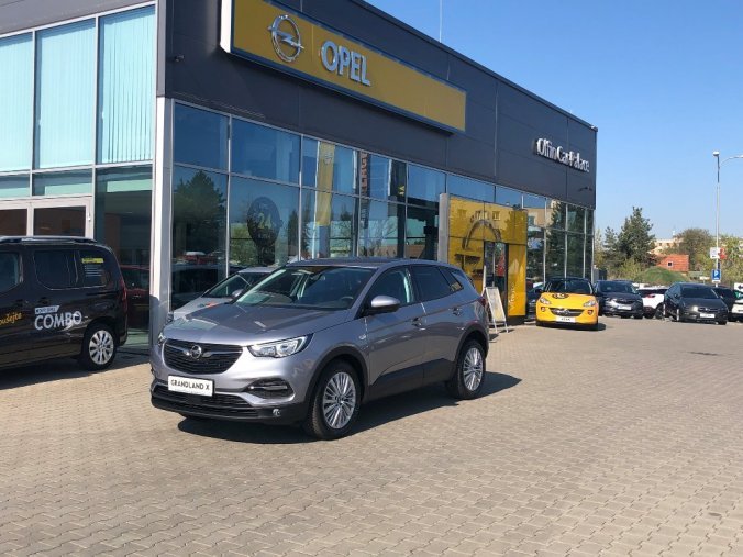 Opel Grandland X, Enjoy 1.2 Turbo 96kW AT8, barva šedá