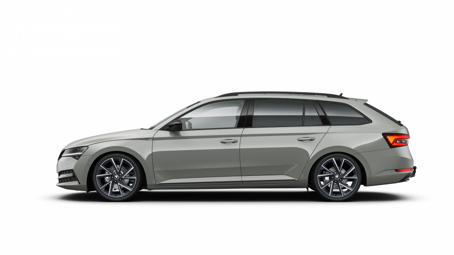 Škoda Superb, 2,0 TDI 147 kW 7-stup. automat. 4x4, barva šedá