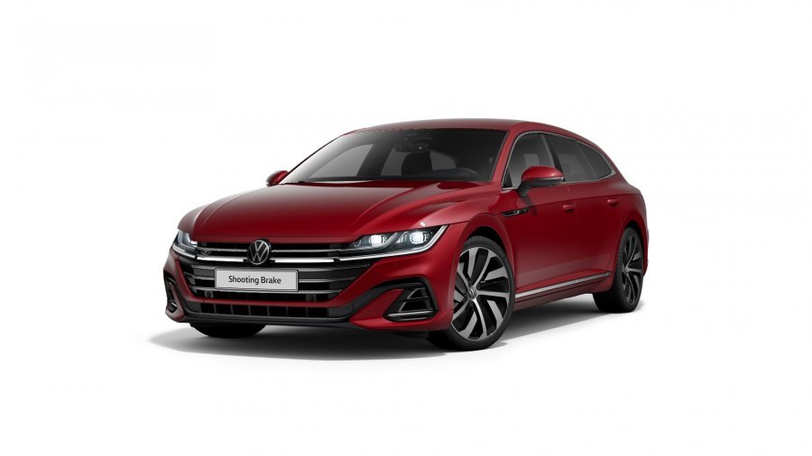 Volkswagen Arteon Shooting Brake, Arteon SB R-Line 2,0 TSI 4MOT 7DSG, barva červená