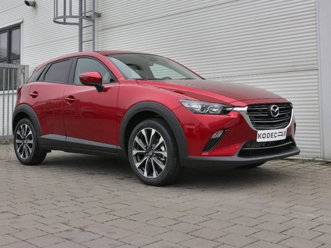 Mazda CX-3, 2,0 Skyactiv-G 89kW/121k 6MAN, barva červená