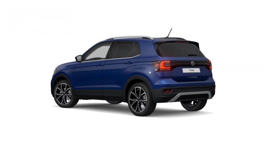 Volkswagen T-Cross, T-Cross Style 1,0 TSI 81 kW 7DSG, barva modrá