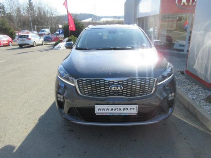 Kia Sorento, 2,2 CRDi 4x4 8A/T GT LINE, barva šedá