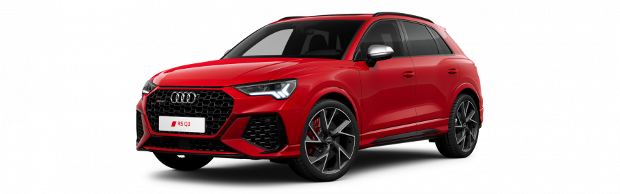 Audi Q3, RS Q3 TFSI 294 kW quattro, barva červená