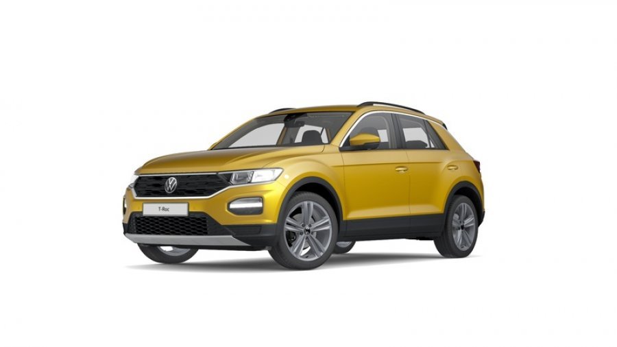 Volkswagen T-Roc, Maraton Edition 1,5 TSI ACT 7DSG, barva žlutá