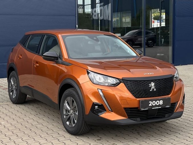 Peugeot 2008, ACTIVE PACK 1,2 100k+LED MLH + VÝHŘEV SEDAD, barva oranžová