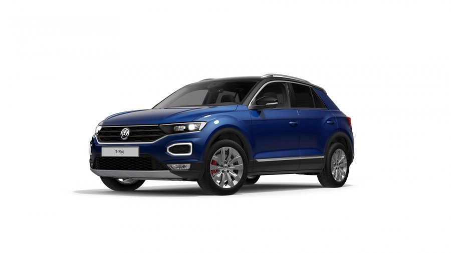 Volkswagen T-Roc, T-Roc Sport 1,5 TSI ACT 6G, barva modrá