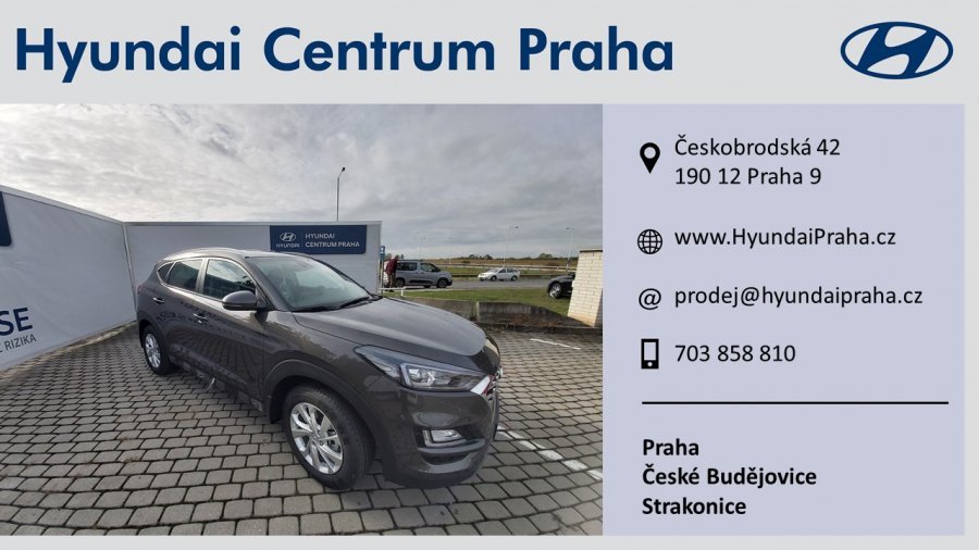 Hyundai Tucson, 1,6 GDi 97 kW (95 NAT) 6 st. man, barva šedá