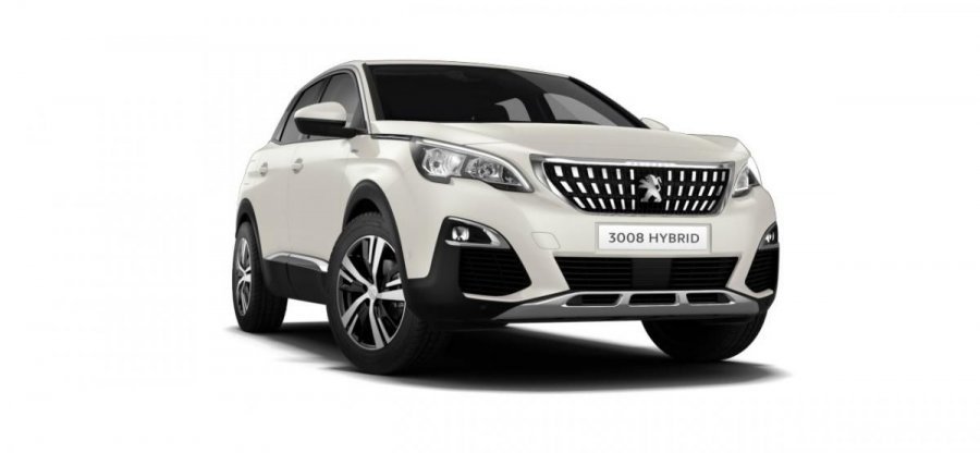 Peugeot 3008, ALLURE Hybrid 225k e-EAT8, barva bílá